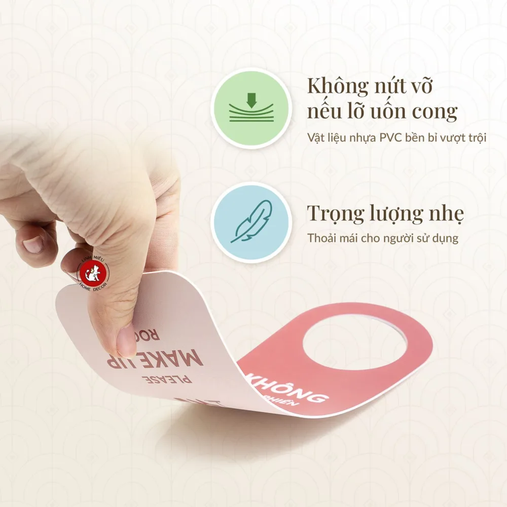Thẻ dọn phòng khách sạn Anh - Việt