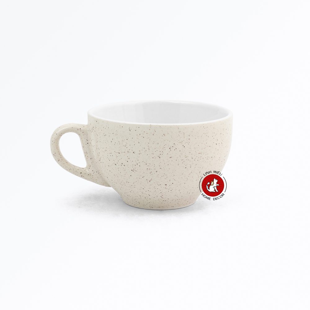 Cốc sứ - Ly Capuchino gốm sứ bát tràng đồ dùng khách sạn nhà hàng linh miêu