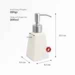 Bình sứ đựng dầu gội sữa tắm nước rửa tay